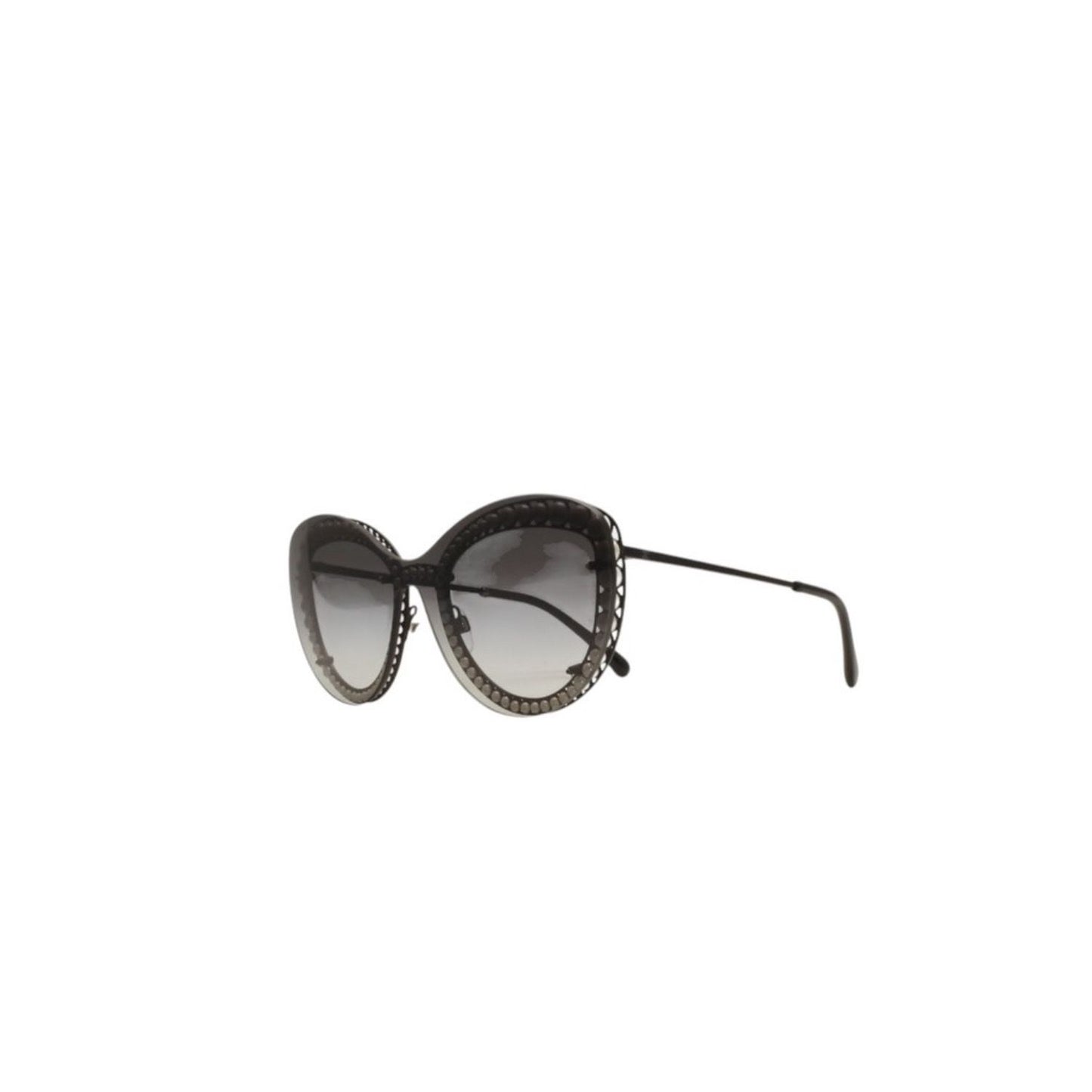 Chanel Sunglasses S6 140 Black Foxy Model Eyewear — view 2
