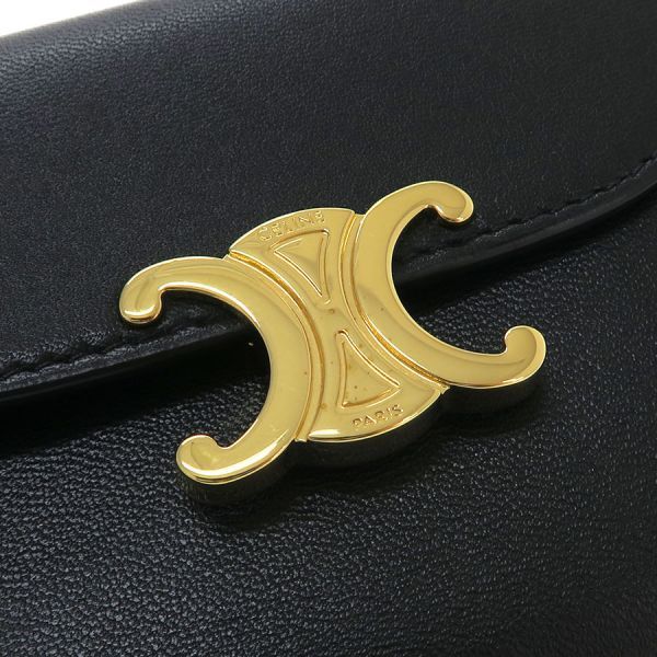 Celine Small Flap Wallet Triomphe Shiny — view 8