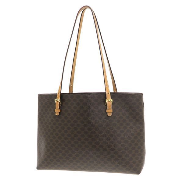 Celine Macadam Tote Brown