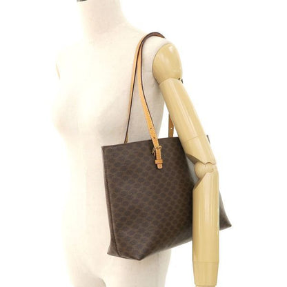Celine Macadam Tote Brown — view 9