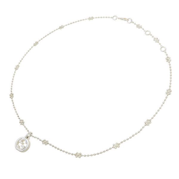 Gucci Interlocking Necklace Silver