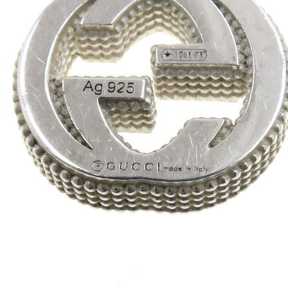 Gucci Interlocking Necklace Silver — view 8