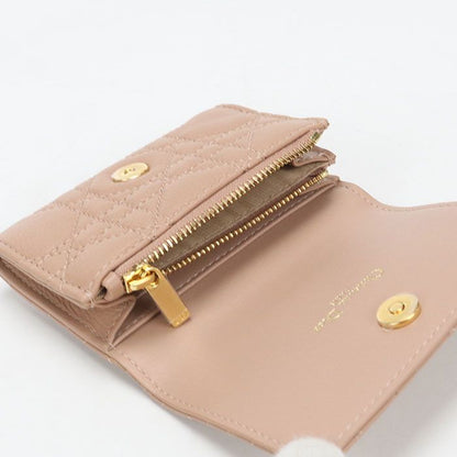 Dior Glycine Wallet Caro Bifold Calf — view 3
