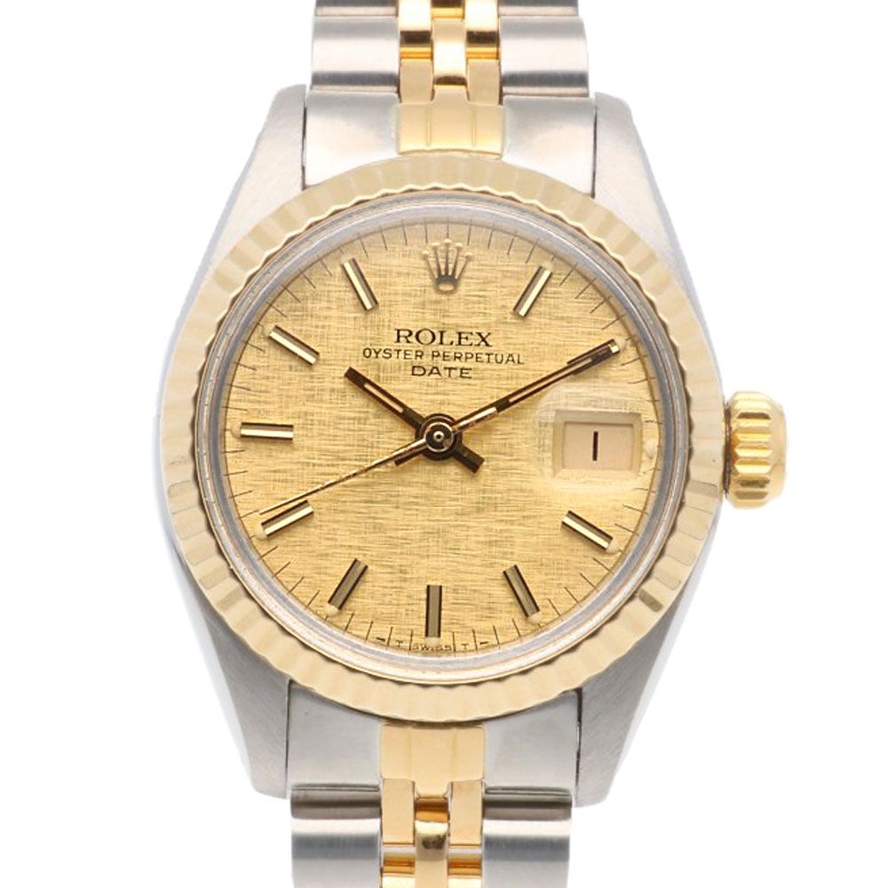 Rolex Date Oyster Perpetual Watch Stainless Steel Automatic Winding No 74