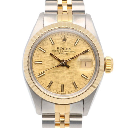 Rolex Date Oyster Perpetual Watch Stainless Steel Automatic Winding No 74