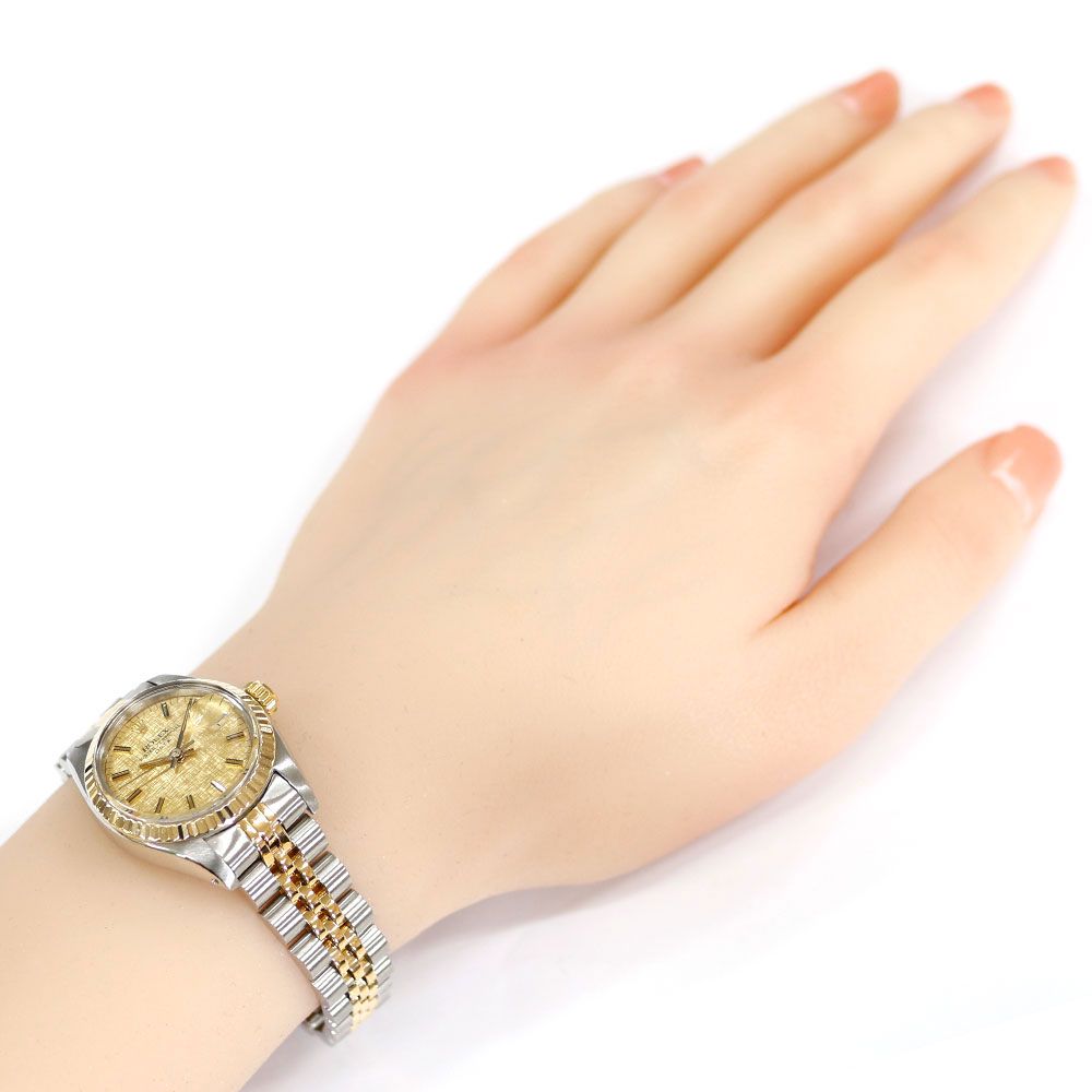 Rolex Date Oyster Perpetual Watch Stainless Steel Automatic Winding No 74 — view 2