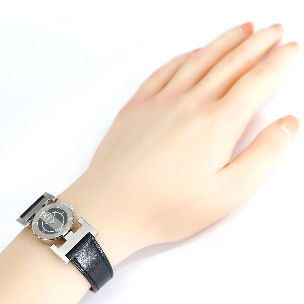 Hermes Paprika Watch Stainless Steel Quartz — view 2