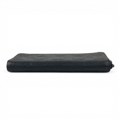 Louis Vuitton Wallet Zippy Vertical Taurillon Clemence Black — view 3