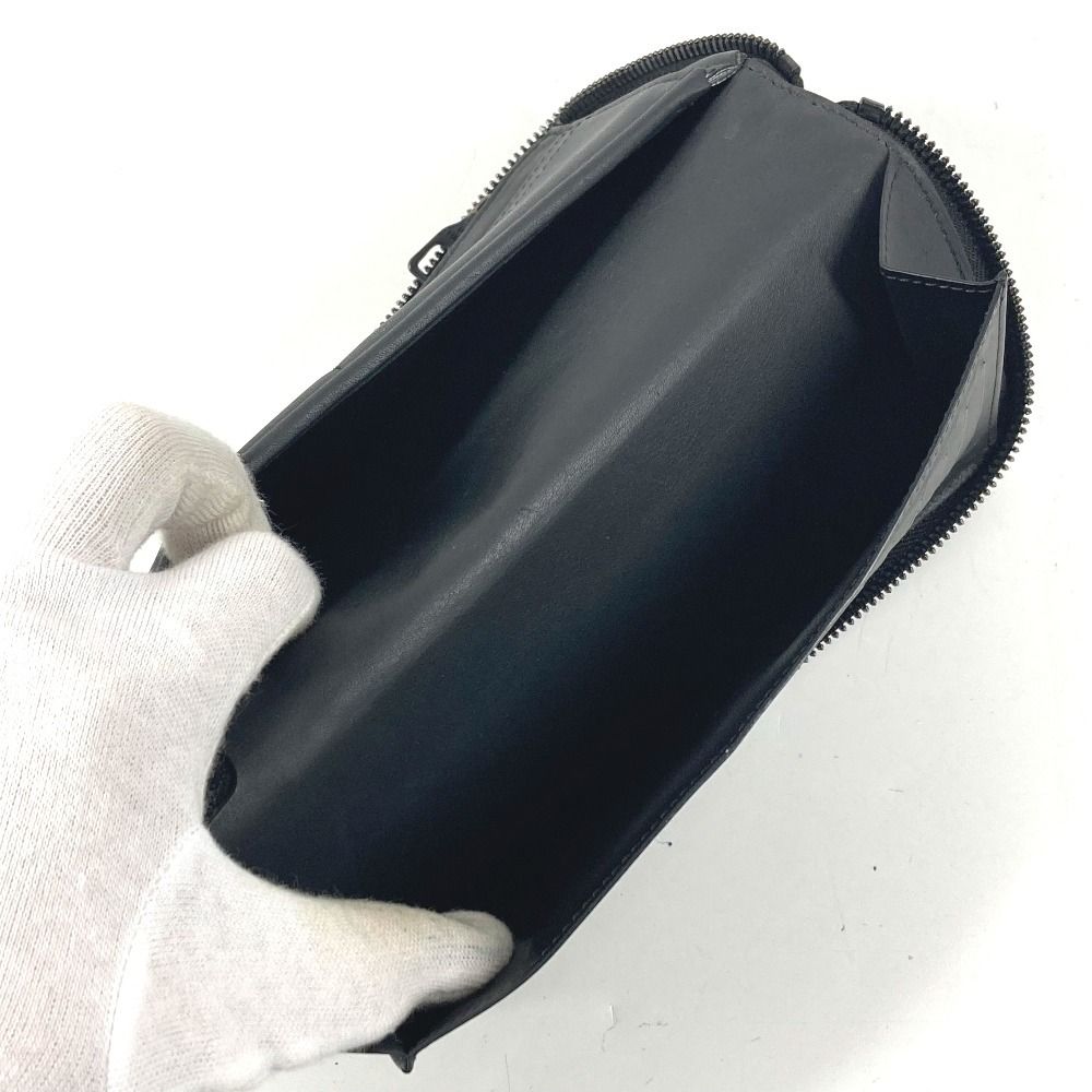 Louis Vuitton Wallet Zippy Vertical Taurillon Clemence Black — view 8
