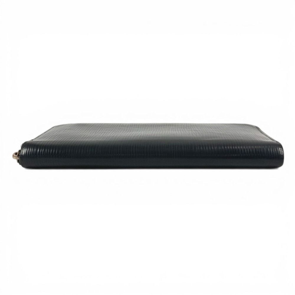 Louis Vuitton Wallet Zippy Vertical Epi Leather Noir Black — view 3