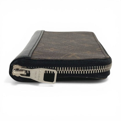 Louis Vuitton Wallet Zippy Vertical Monogram Macassar Canvas Brown — view 5