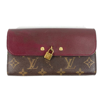Louis Vuitton Wallet Portefeuille Venus Monogram Canvas Lezen Brown
