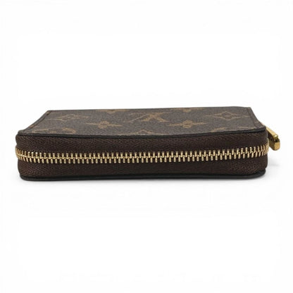 Louis Vuitton Coin Case Zippy Purse Wallet Monogram Canvas Brown — view 5