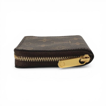 Louis Vuitton Coin Case Zippy Purse Wallet Monogram Canvas Brown — view 6