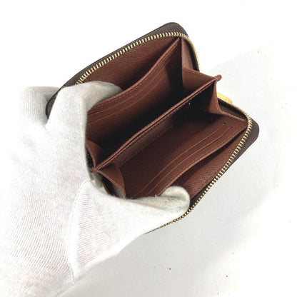 Louis Vuitton Coin Case Zippy Purse Wallet Monogram Canvas Brown — view 7