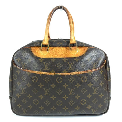Louis Vuitton Handbag Deauville Monogram Canvas Brown