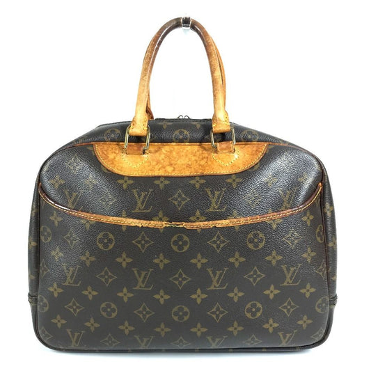 Louis Vuitton Handbag Deauville Monogram Canvas Brown
