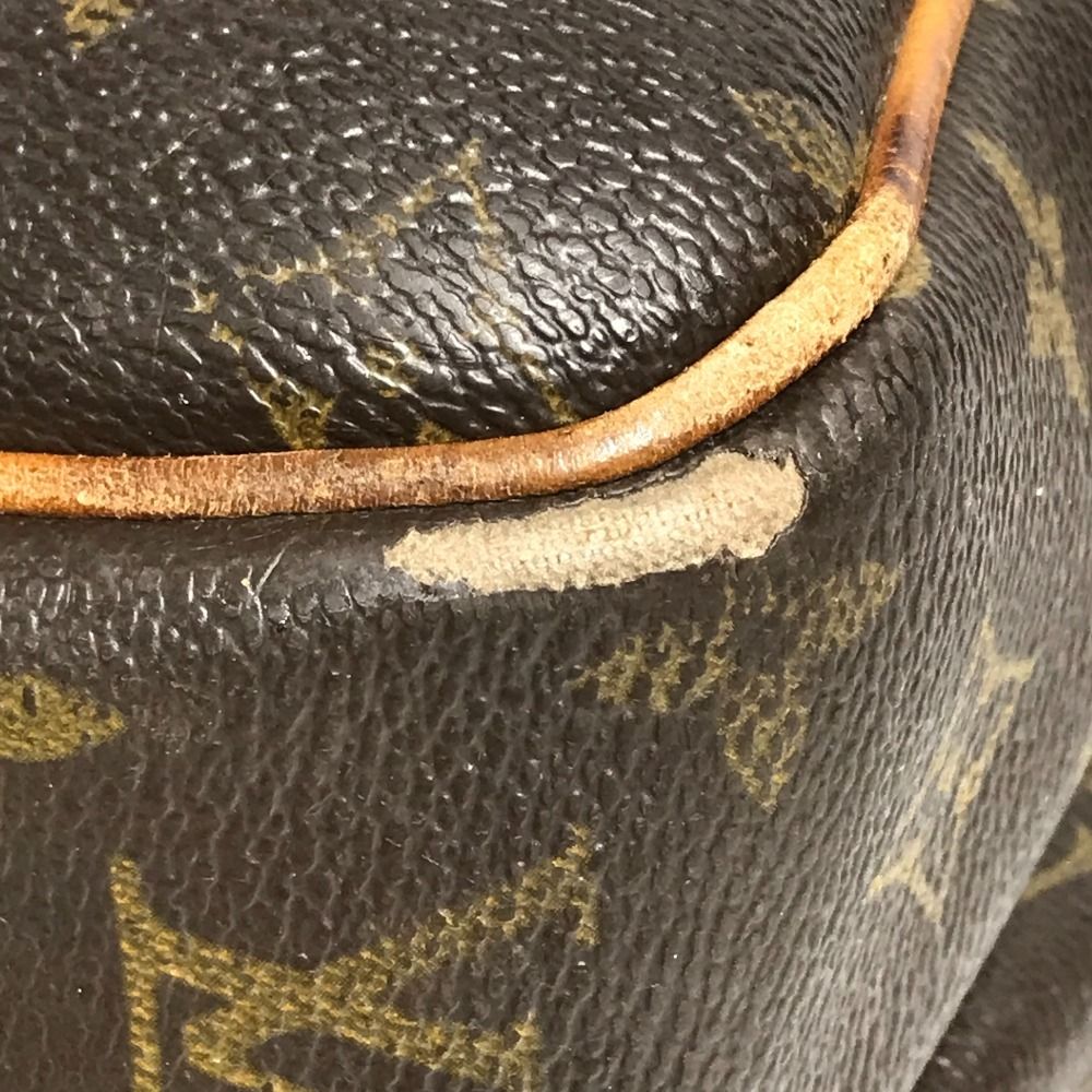 Louis Vuitton Shoulder Bag Reporter GM Monogram Canvas Brown — view 2