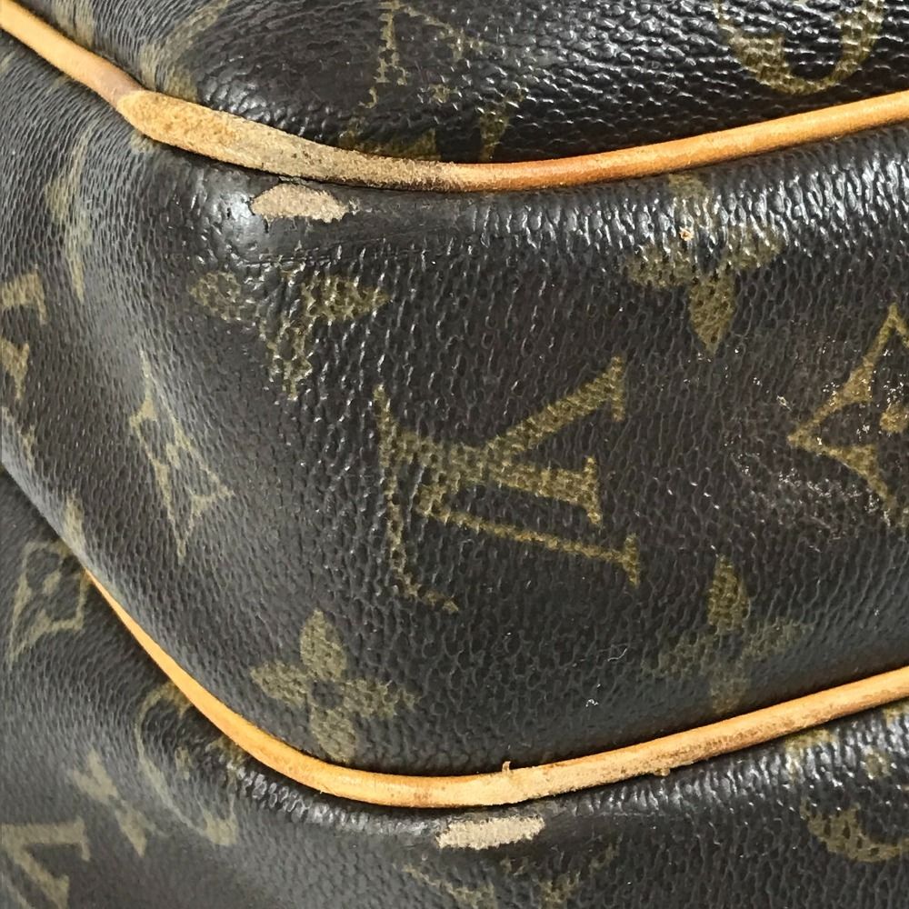 Louis Vuitton Shoulder Bag Reporter GM Monogram Canvas Brown — view 4