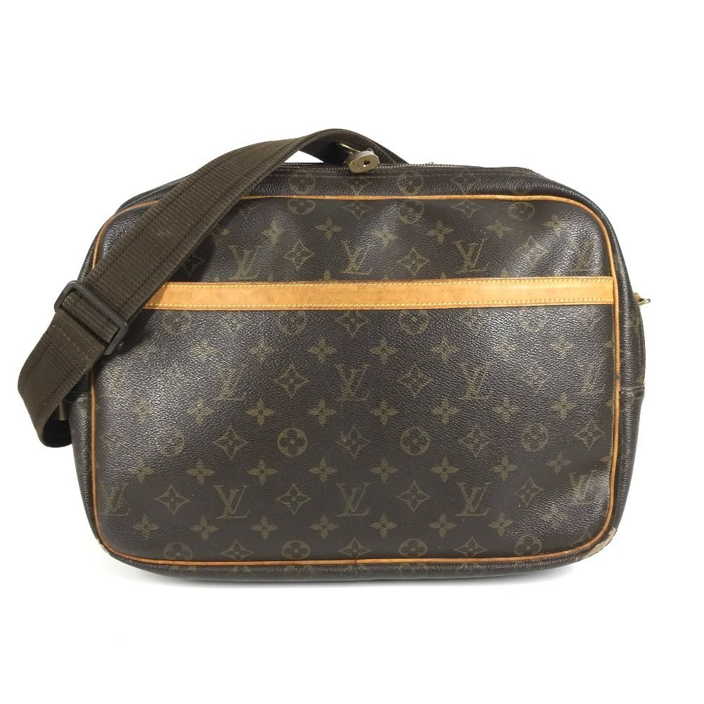 Louis Vuitton Shoulder Bag Reporter GM Monogram Canvas Brown