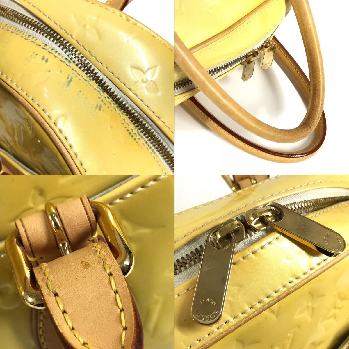Louis Vuitton Handbag Summit Drive Monogram Vernis Canvas Lou White — view 8