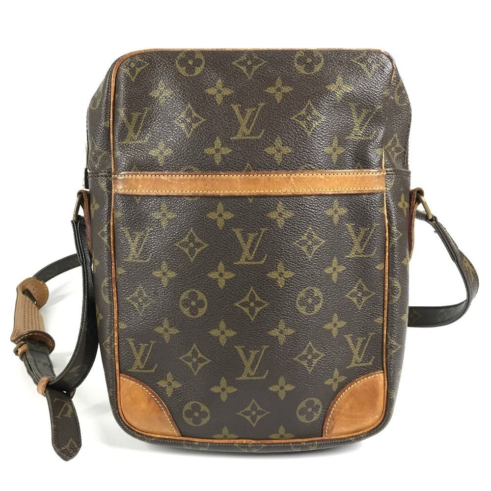 Louis Vuitton Shoulder Bag Danube MM Monogram Canvas Brown — view 2