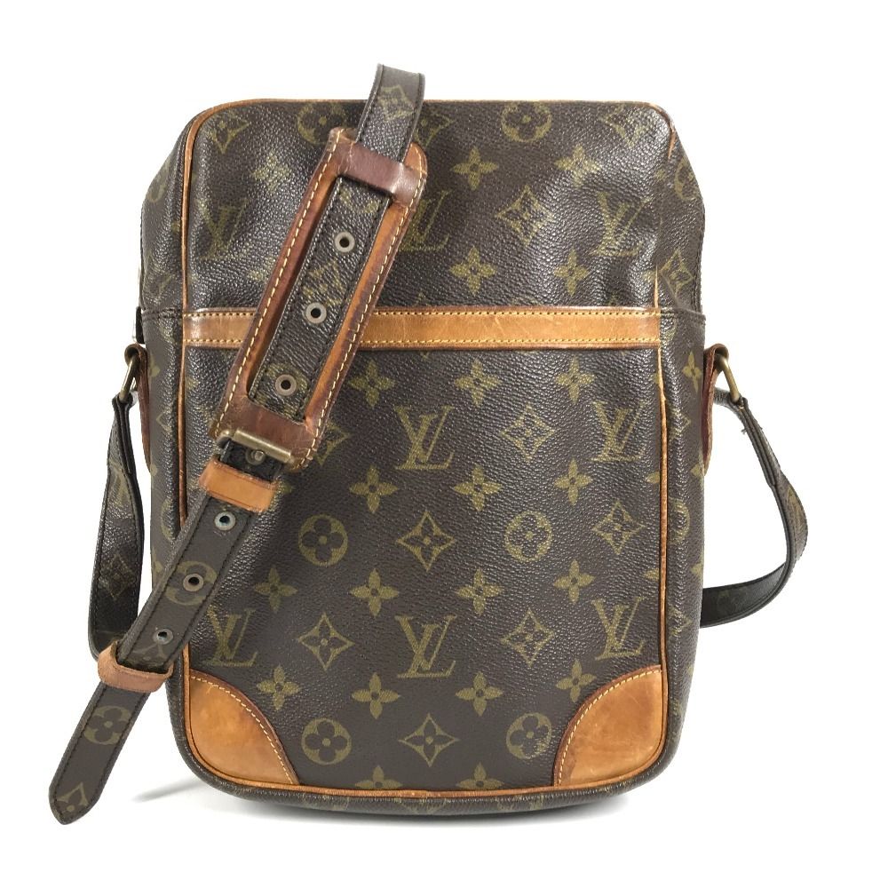 Louis Vuitton Shoulder Bag Danube MM Monogram Canvas Brown