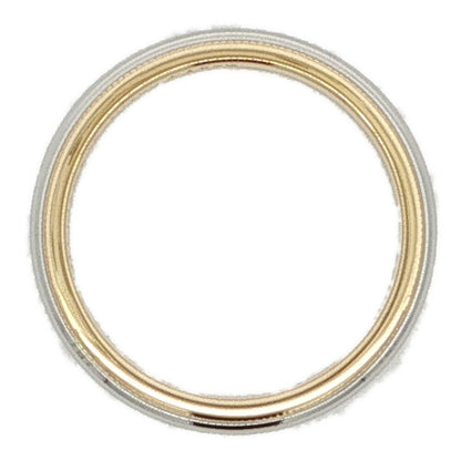 Tiffany & Co Mill Gray Band Ring 18k 750 k 59 Gold Platinum