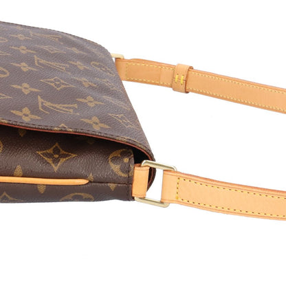 Louis Vuitton Musette Tango Short Monogram Shoulder Bag Canvas Brown — view 9