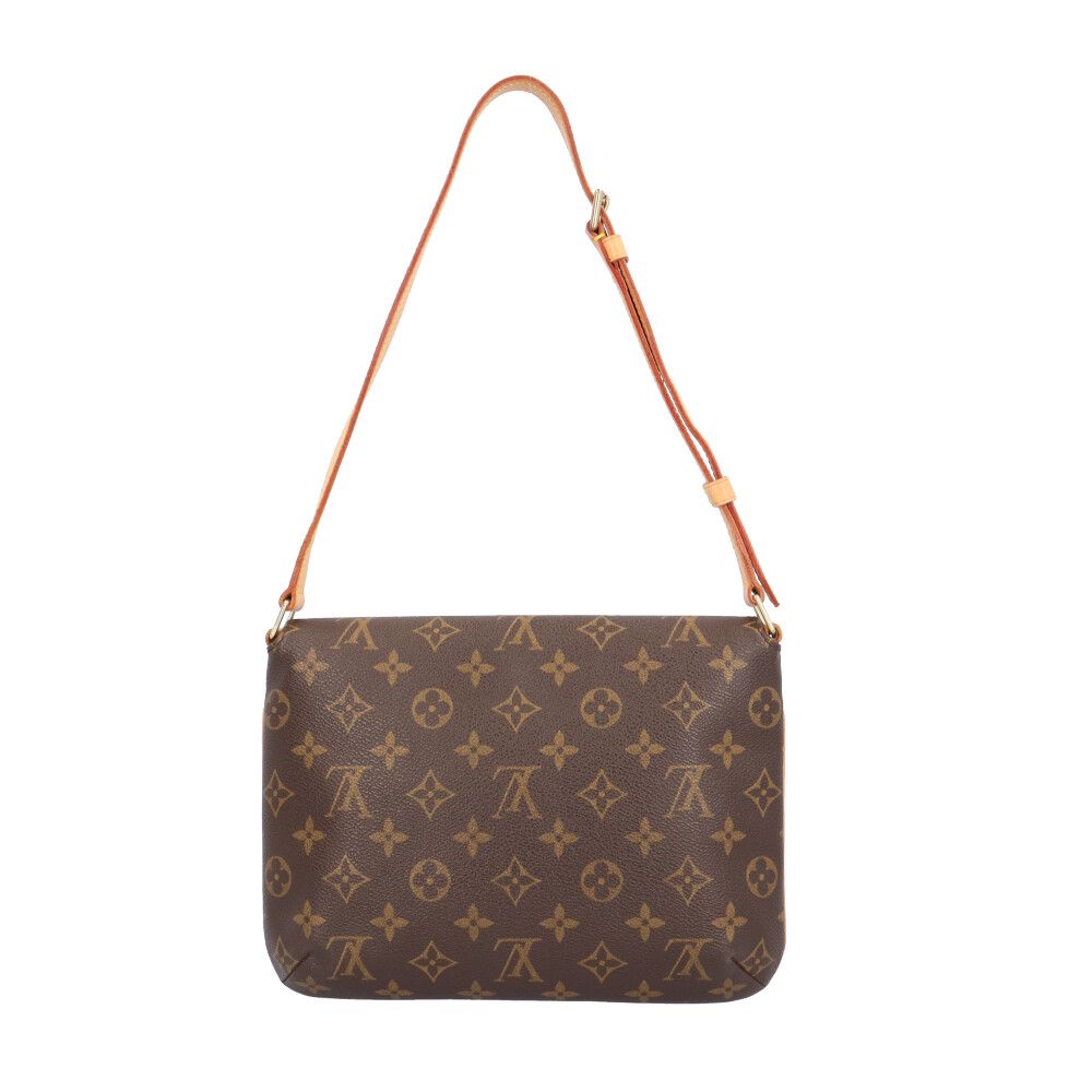 Louis Vuitton Musette Tango Short Monogram Shoulder Bag Canvas Brown — view 3