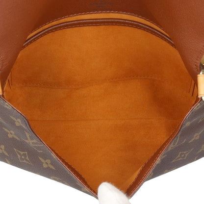 Louis Vuitton Musette Tango Short Monogram Shoulder Bag Canvas Brown — view 6