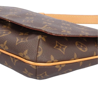 Louis Vuitton Musette Tango Short Monogram Shoulder Bag Canvas Brown — view 7