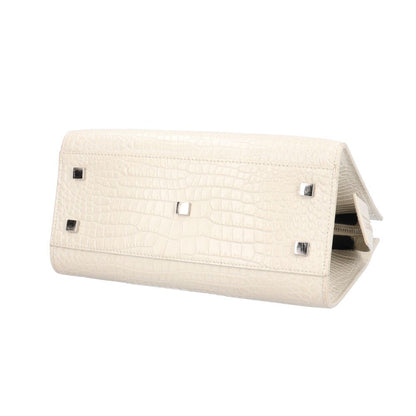 Saint Laurent Uptown Small Shoulder Bag White — view 6