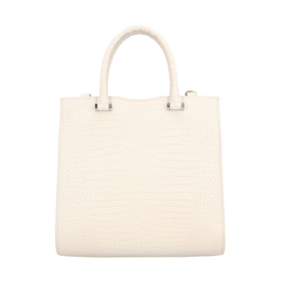Saint Laurent Uptown Small Shoulder Bag White — view 4