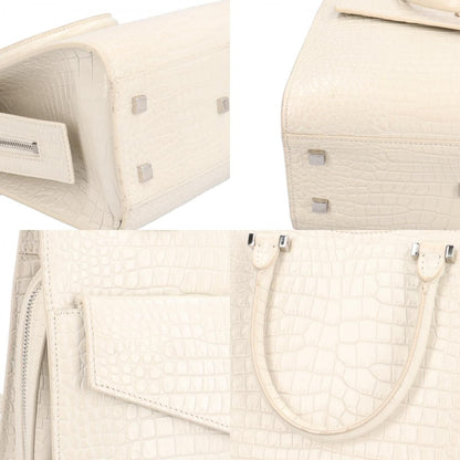 Saint Laurent Uptown Small Shoulder Bag White — view 9