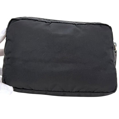 Prada Pouch Black Nero Tessuto Case Nylon — view 8