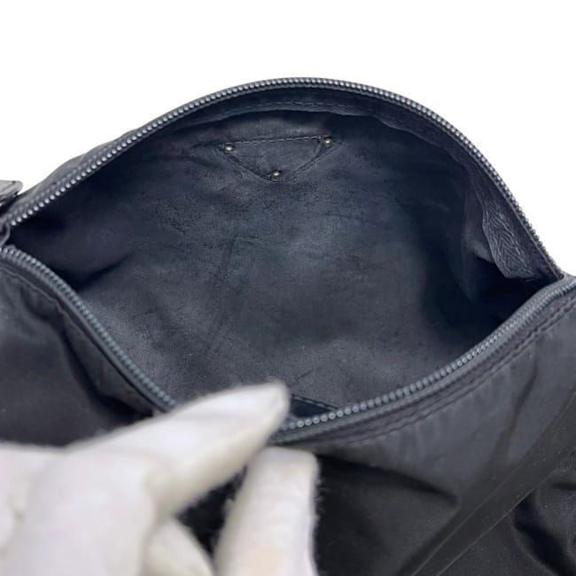 Prada Pouch Black Nero Vela Case — view 4