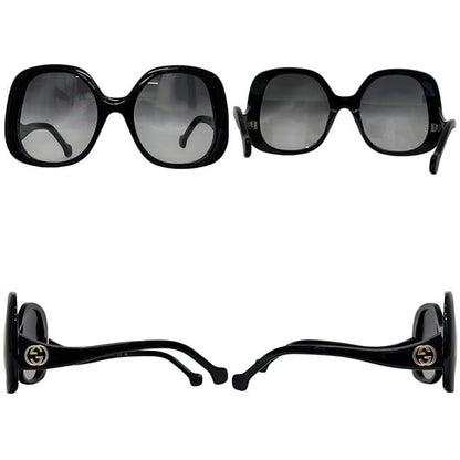 Gucci Sunglasses Black Interlocking Eyewear — view 2