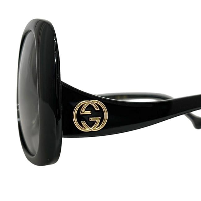 Gucci Sunglasses Black Interlocking Eyewear — view 6