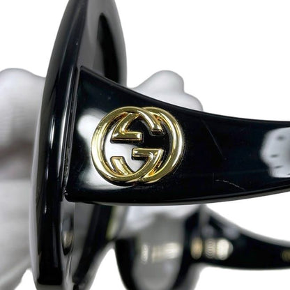 Gucci Sunglasses Black Interlocking Eyewear — view 7