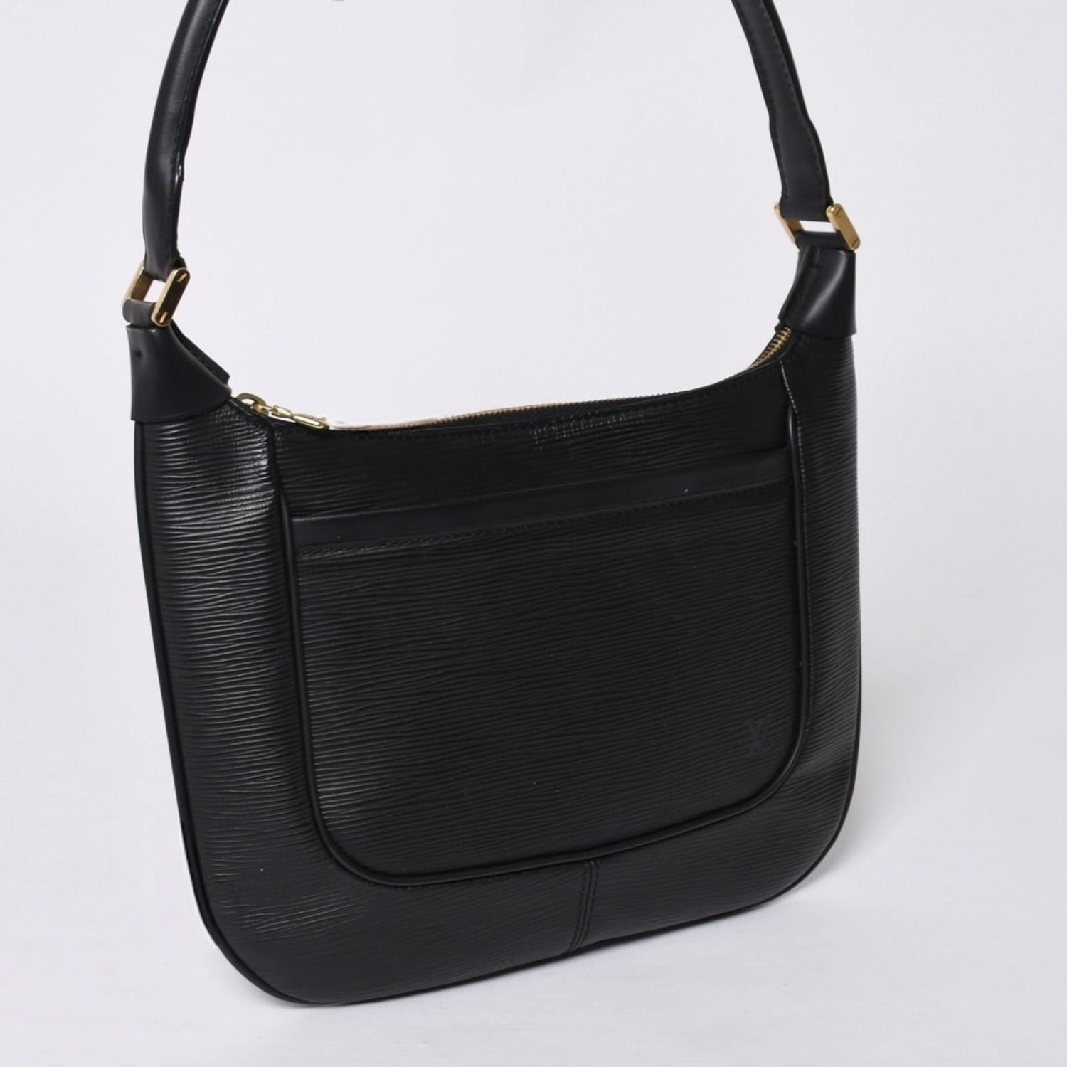Louis Vuitton Matsy Bag Handbag Epi Black — view 3
