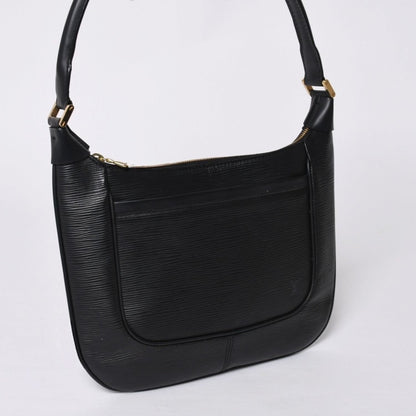 Louis Vuitton Matsy Bag Handbag Epi Black — view 3