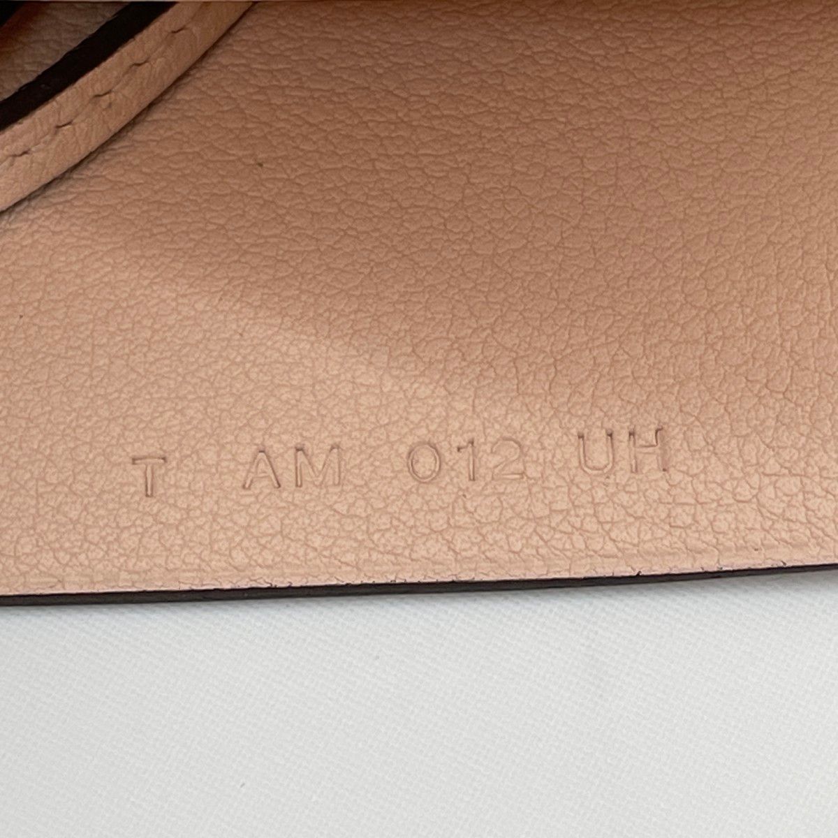 Hermes Key Ring Clochette Leather Pink Silver — view 8