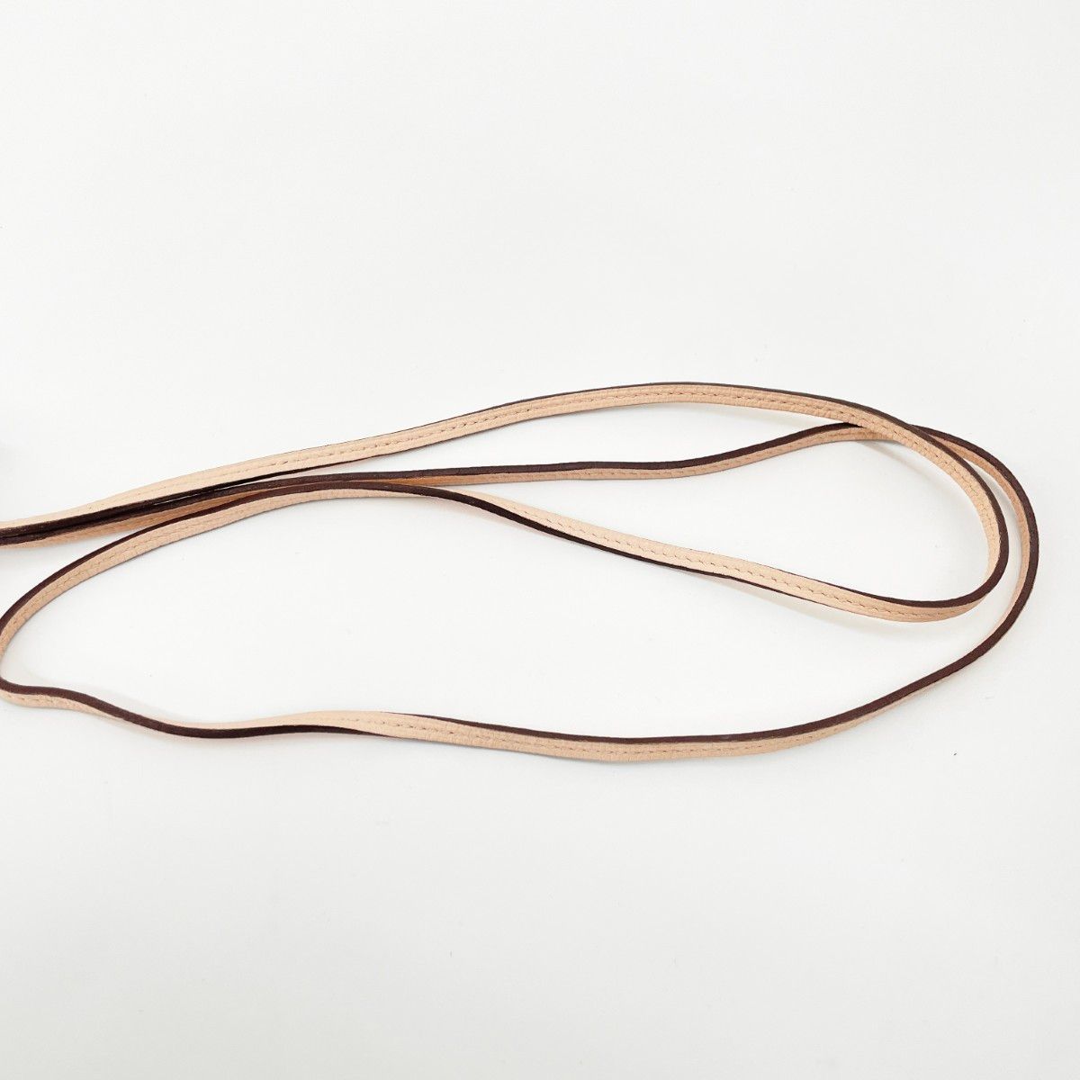Hermes Key Ring Clochette Leather Pink Silver — view 4