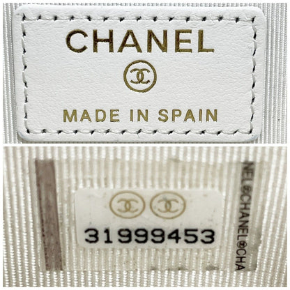 Chanel Coin Case 19 Lambskin Ivory — view 9