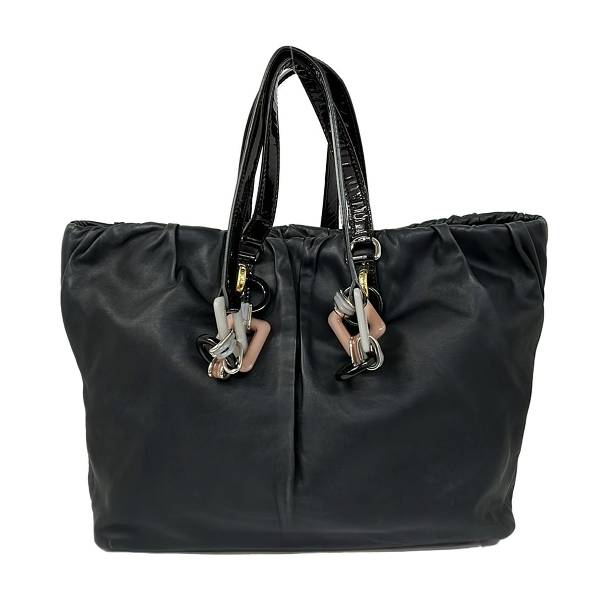 Dolce & Gabbana Tote Black 2-Way Leather