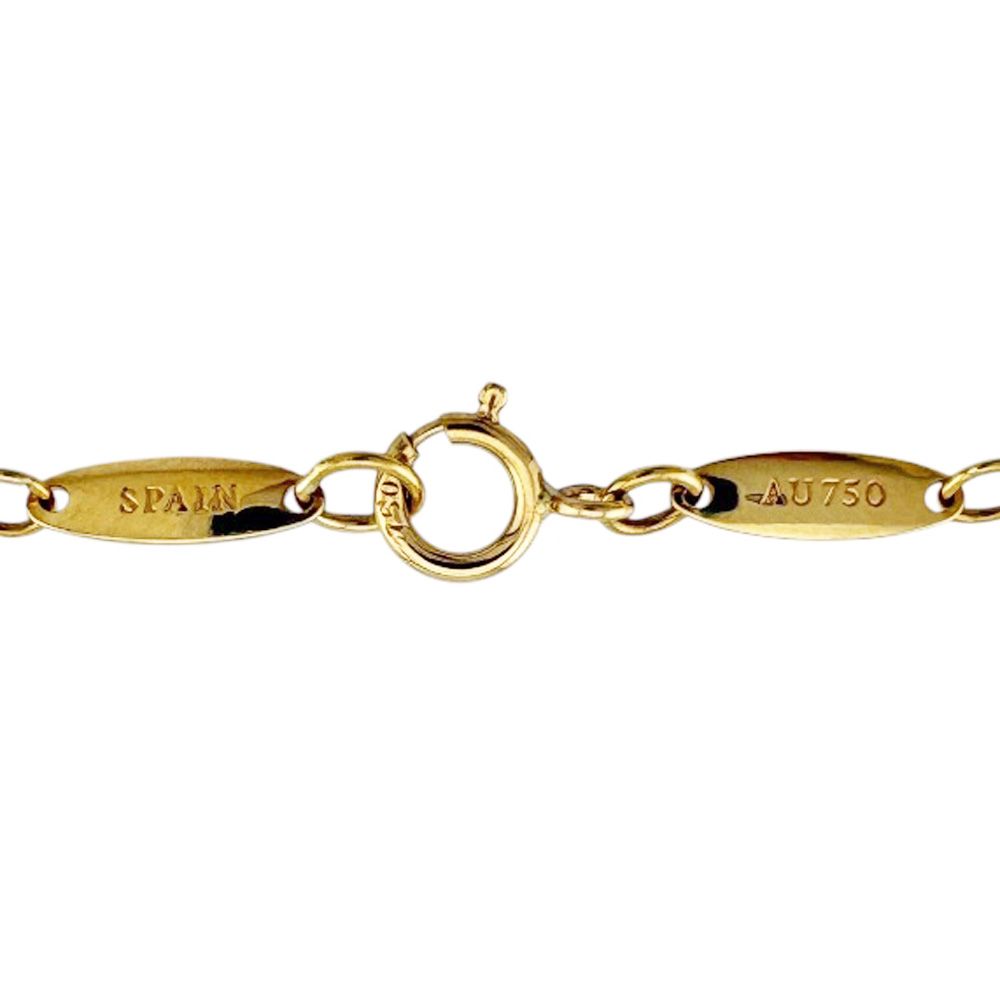 Tiffany & Co Open Heart Necklace 18k Gold — view 6