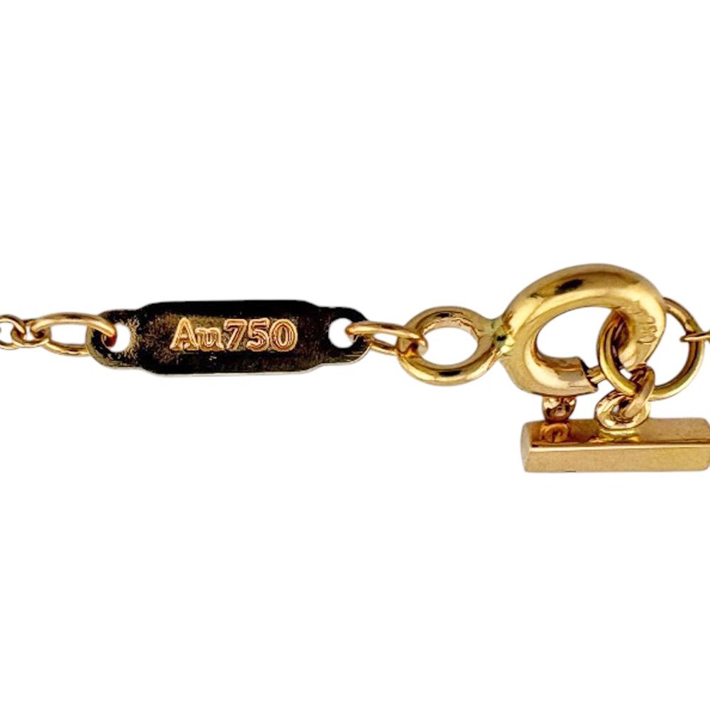 Tiffany & Co T Smile Necklace 18k Gold — view 6