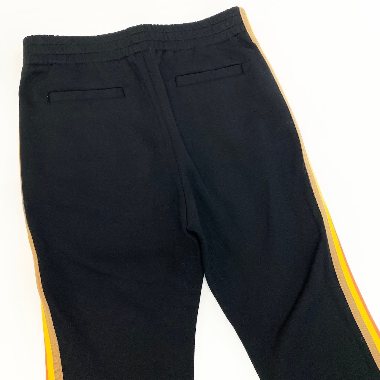 Miu Miu Line Stone Sweatshirt Pants Side Bottom Black — view 6