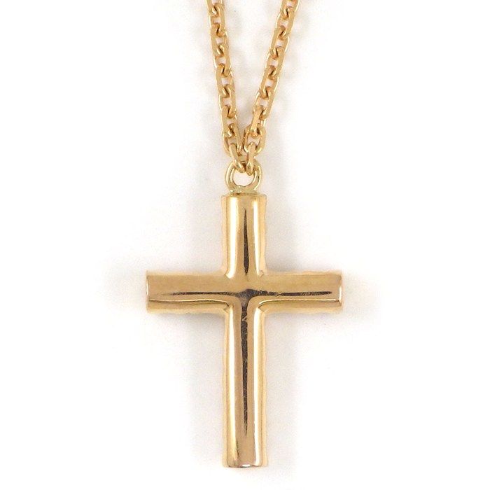 Cartier Necklace Symbol Cross Diamond 18k Pink Gold — view 2
